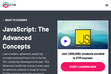 JavaScript: The Advanced Concepts (Zero To Mastery)