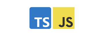 JavaScript and TypeScript logo