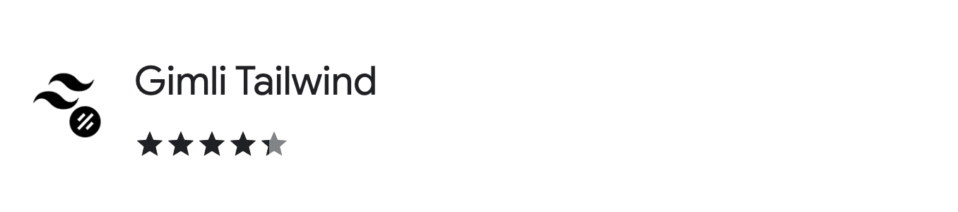 Tailwind DX Chrome extension