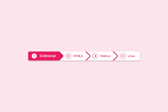 Breadcrumb with Material Design Colors CodePen