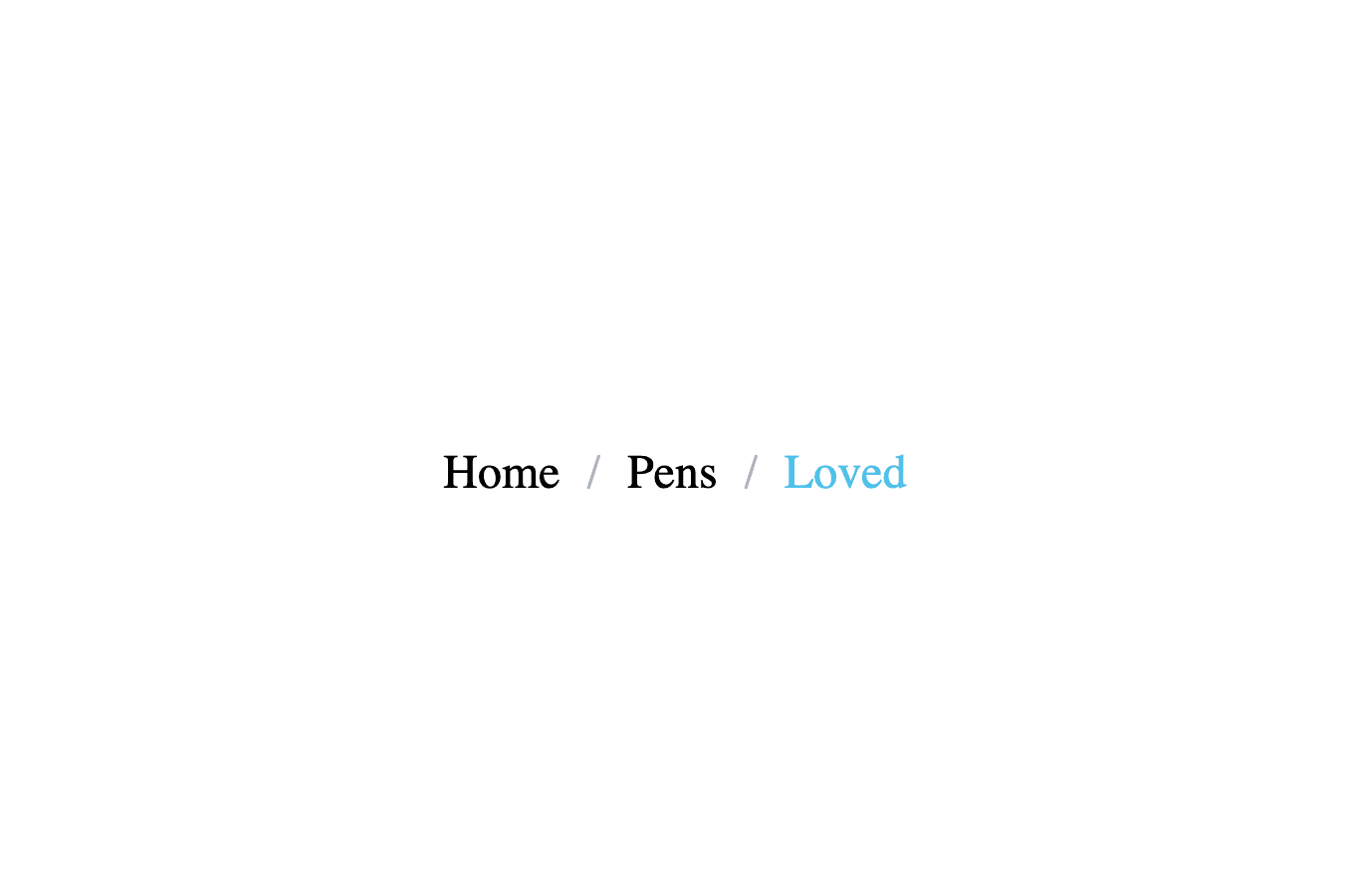 Simple breadcrumb with Aqua CSS framework