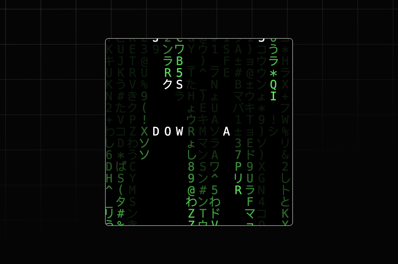 Download Matrix button CodePen