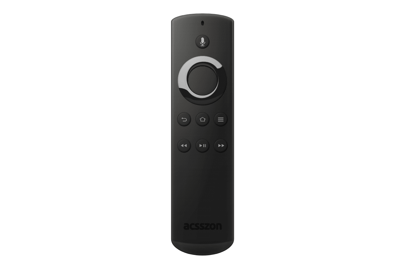 Realistic CSS Amazon Fire remote control drawing