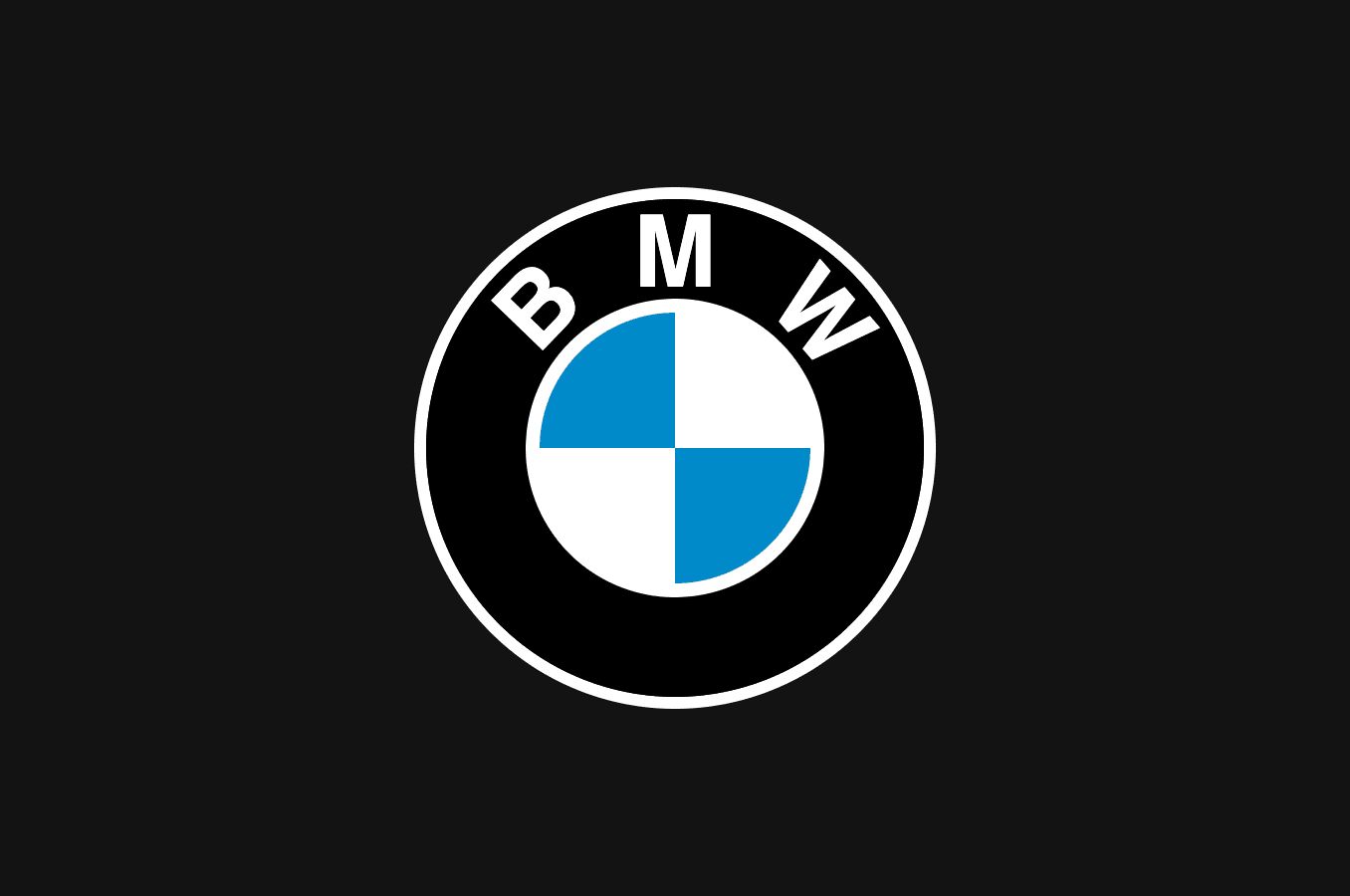 CSS illustration of the BMW logo with 50 lines of code