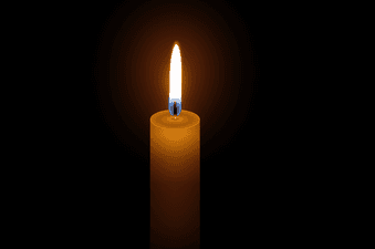 Candle illustration CSS CodePen