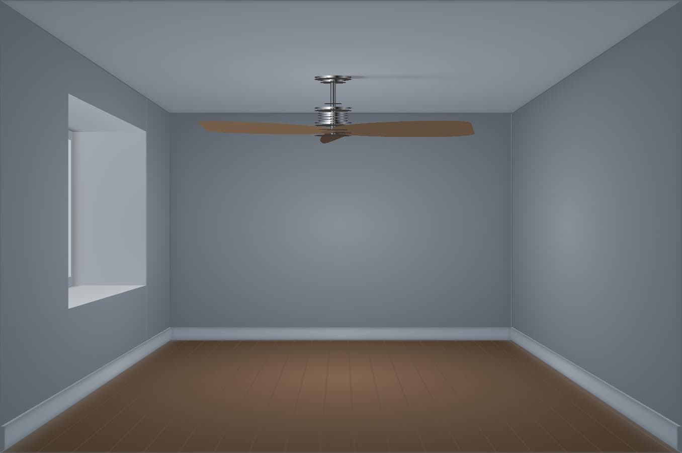 CSS 3D room illustration piece of code