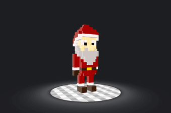 Santa 3D CodePen