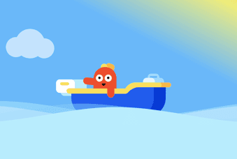 The happy sailor CSS illustration CodePen