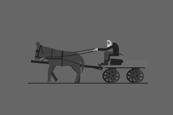 The Turin Horse CSS illustration code snippet CodePen