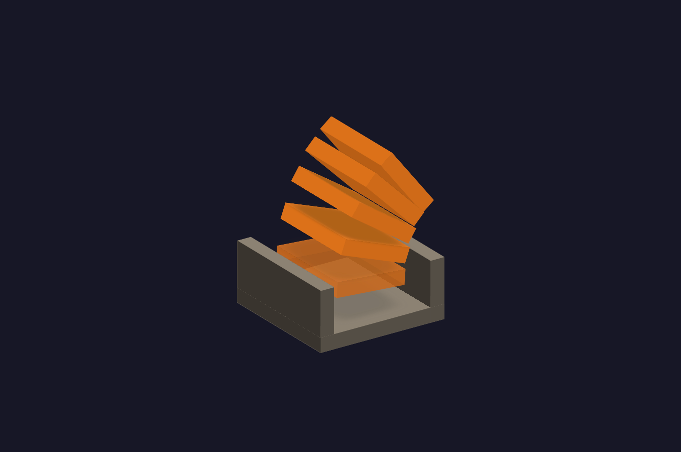 Stack Overflow 3D logos