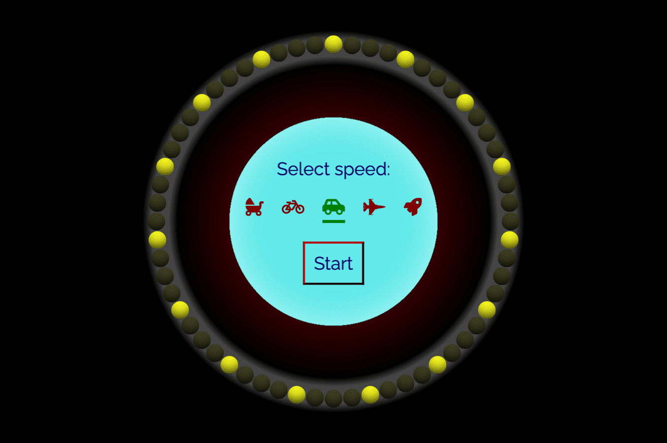 Catch that light! game CodePen