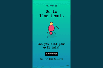 Pure CSS table tennis game