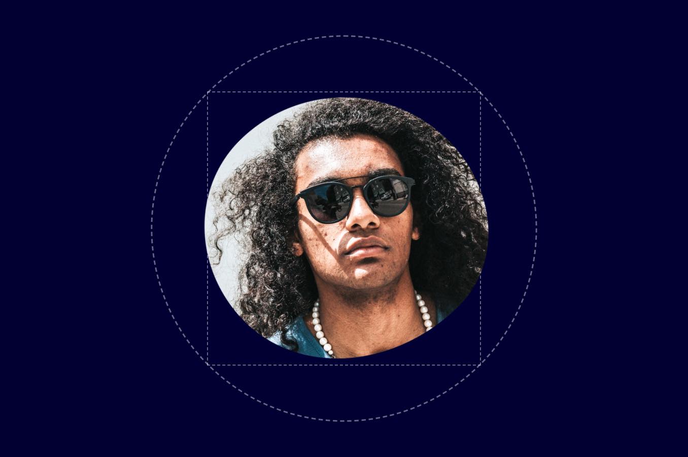 Variable rounded image code snippet