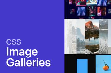 CSS Image Gallery Design Examples