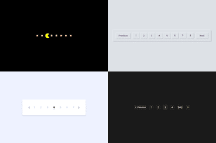 CSS pagination examples