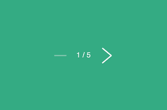 Flexing pagination arrows.