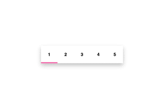 Line Pagination with Hover (PureCSS)