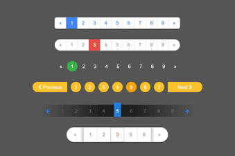 6 Pagination examples