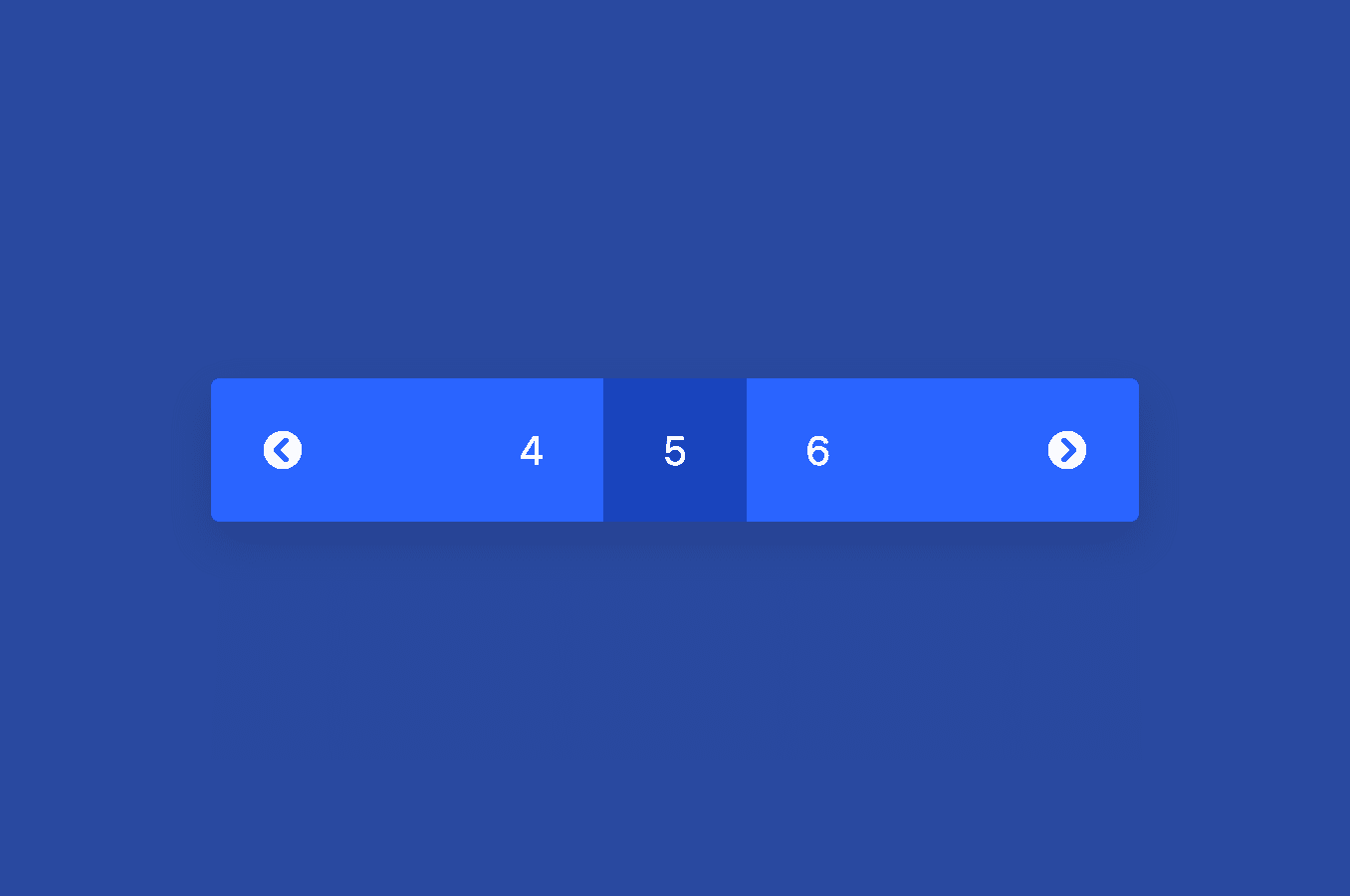 Mobile-friendly pagination design for smaller screens.