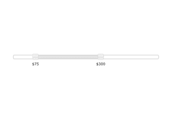 Multi-range slider with handle indicators made with jQuery