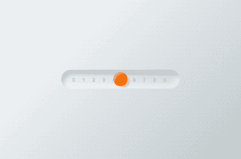 Neumorphic pure CSS range slider design CodePen