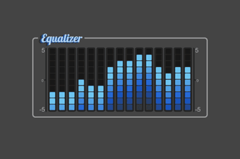 Range slider equalizer CodePen