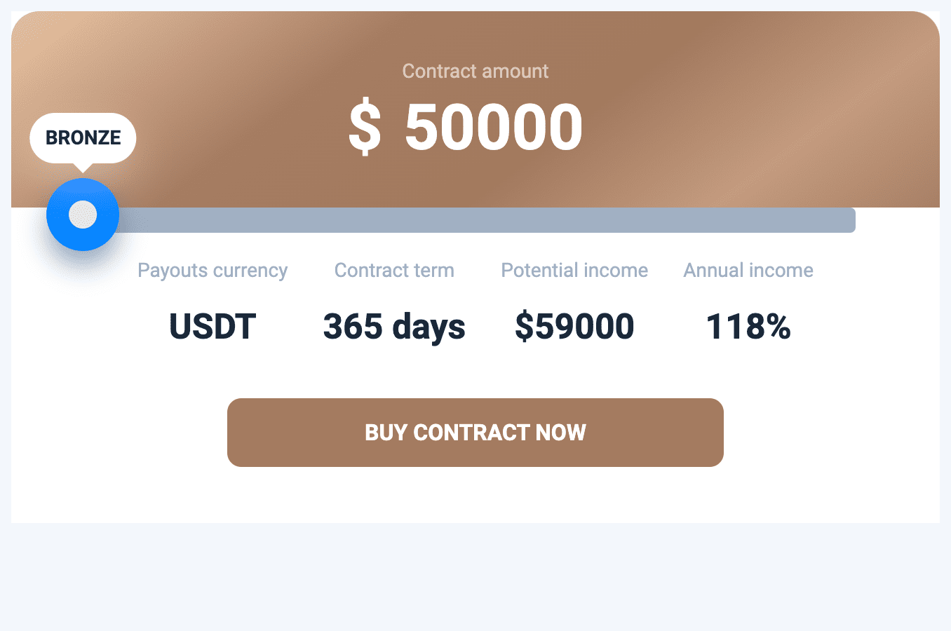 Single-range slider that alters UI theme based on value