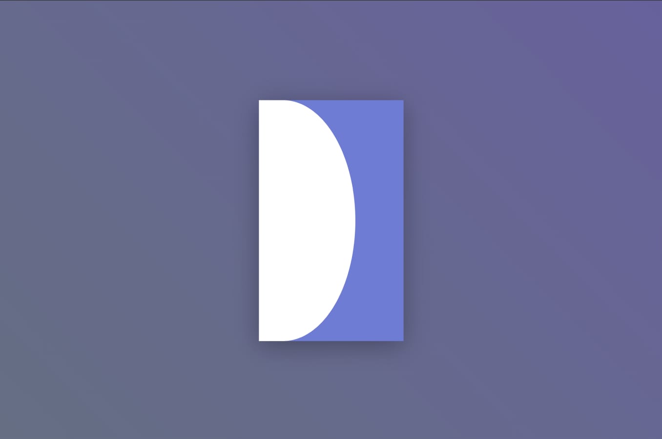 Elastic SVG sidebar with springy animation