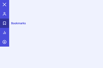 Eye-catching sidebar menu with smooth animation