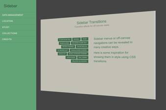 Sidebar transitions