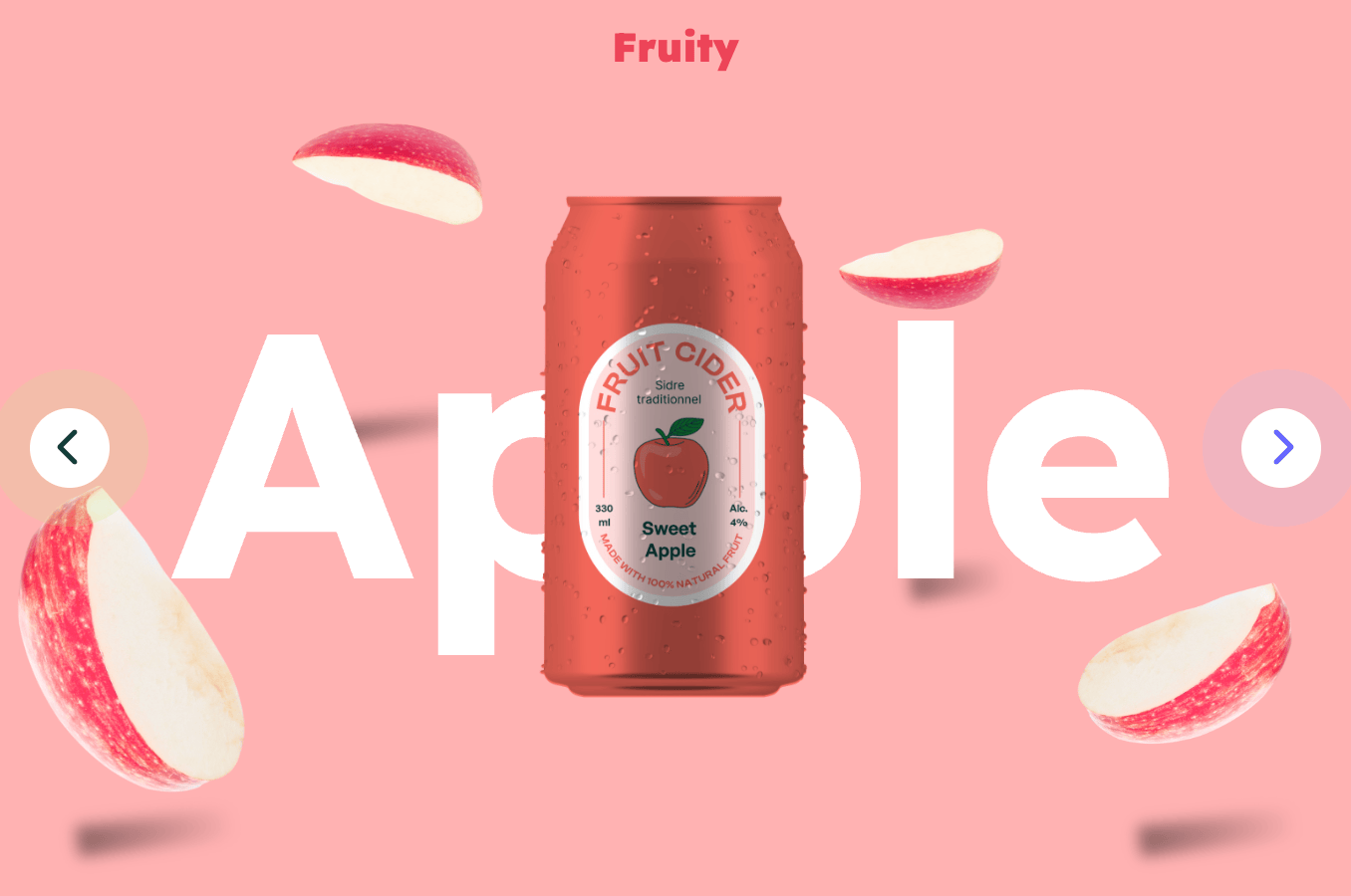 esponsive GSAP Slider with button wave effect code fragment