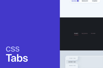 CSS Tabs Design Examples