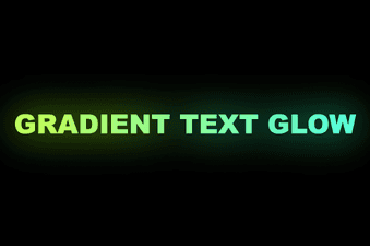 Cycling gradient glow code snippet