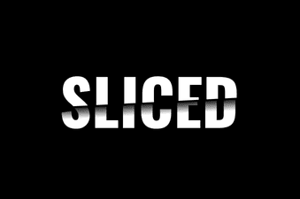 Sliced text effect CodePen