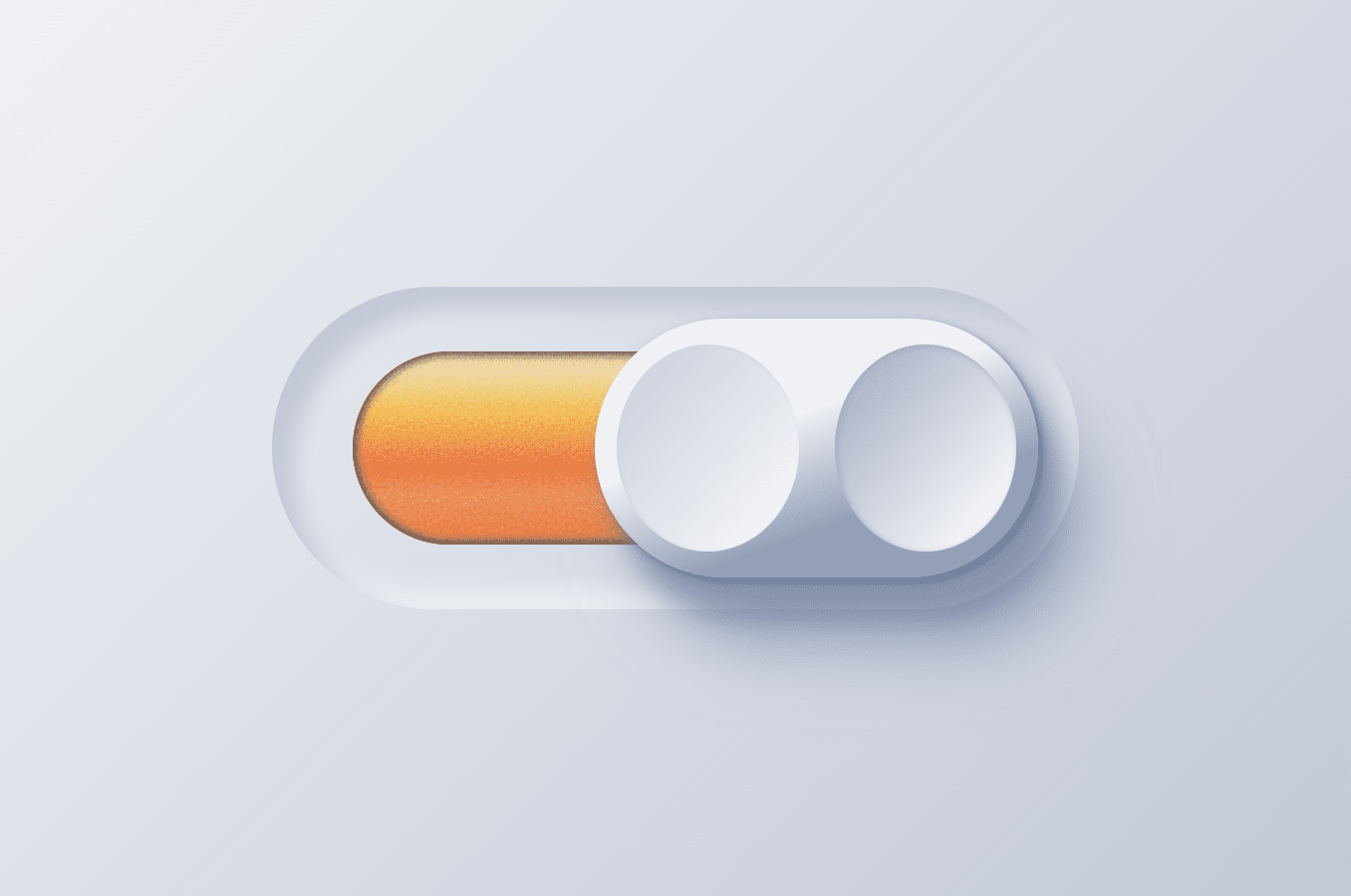 3D orange switch CodePen