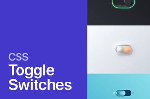 CSS toggle switch design examples