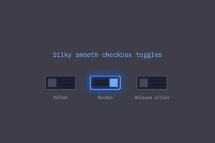 Silky smooth checkbox toggles with SVG.js code fragment