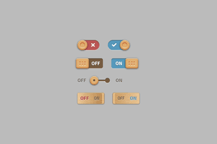 Wooden toggles code snippet