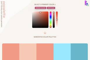 Pppalette color tool website