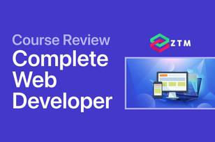 Course review of the complete web developer of Zero to Mastery