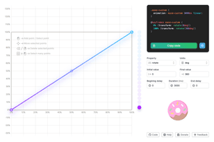 Easy easings CSS animation tool