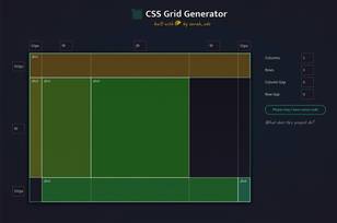 CSS Grid Generator tool