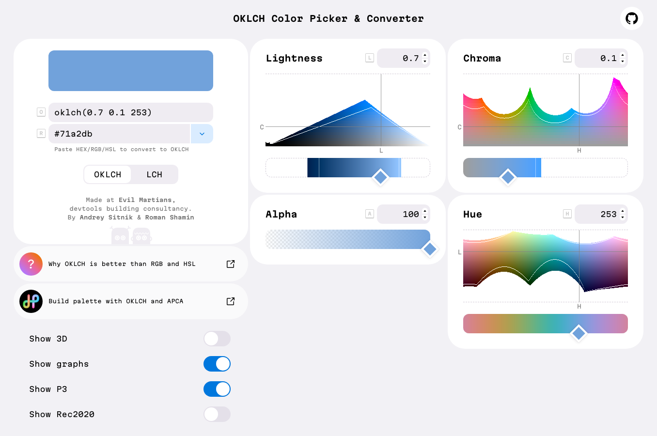 oklch color picker