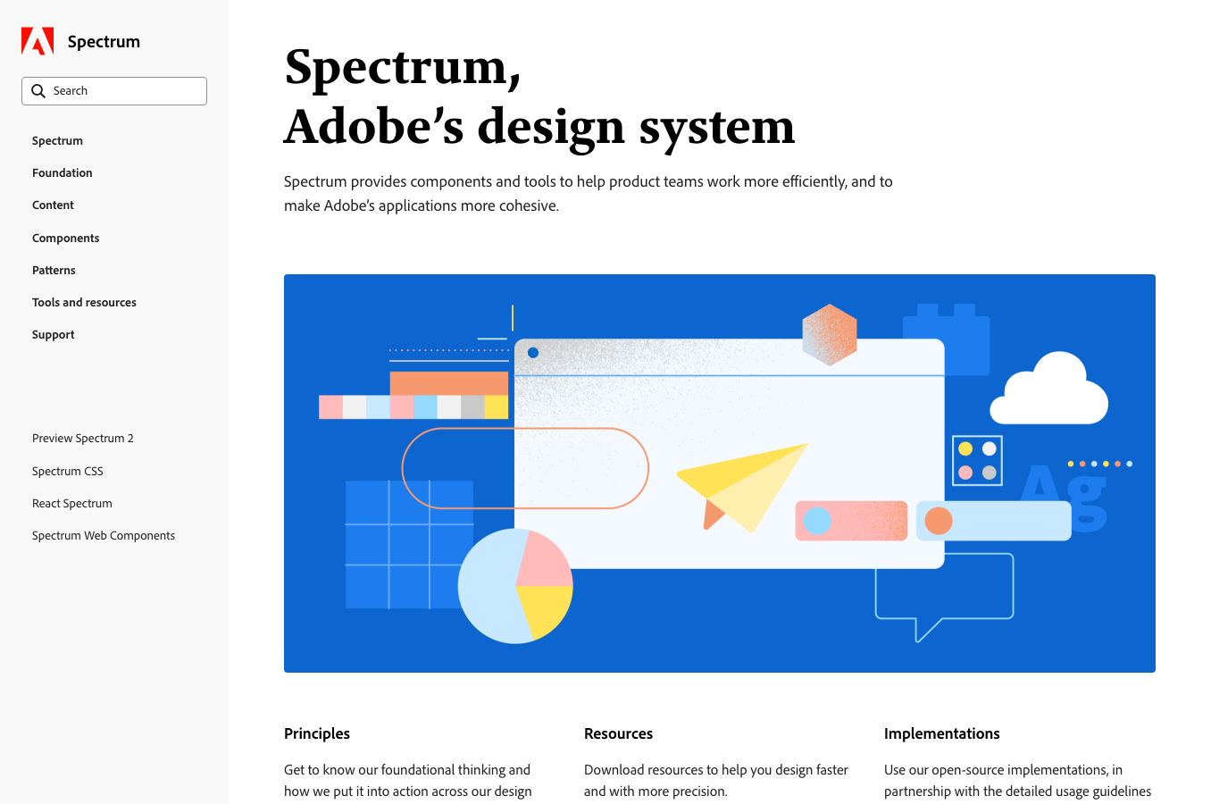 Spectrum design system