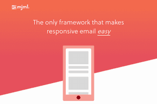 MJML email framework website