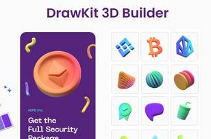 Drawkit 3D Builder Figma plugin