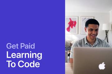 How to get paid to learn to code