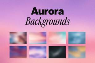 Aurora Backgrounds gradient collection