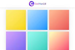 CoolHue gradient palette