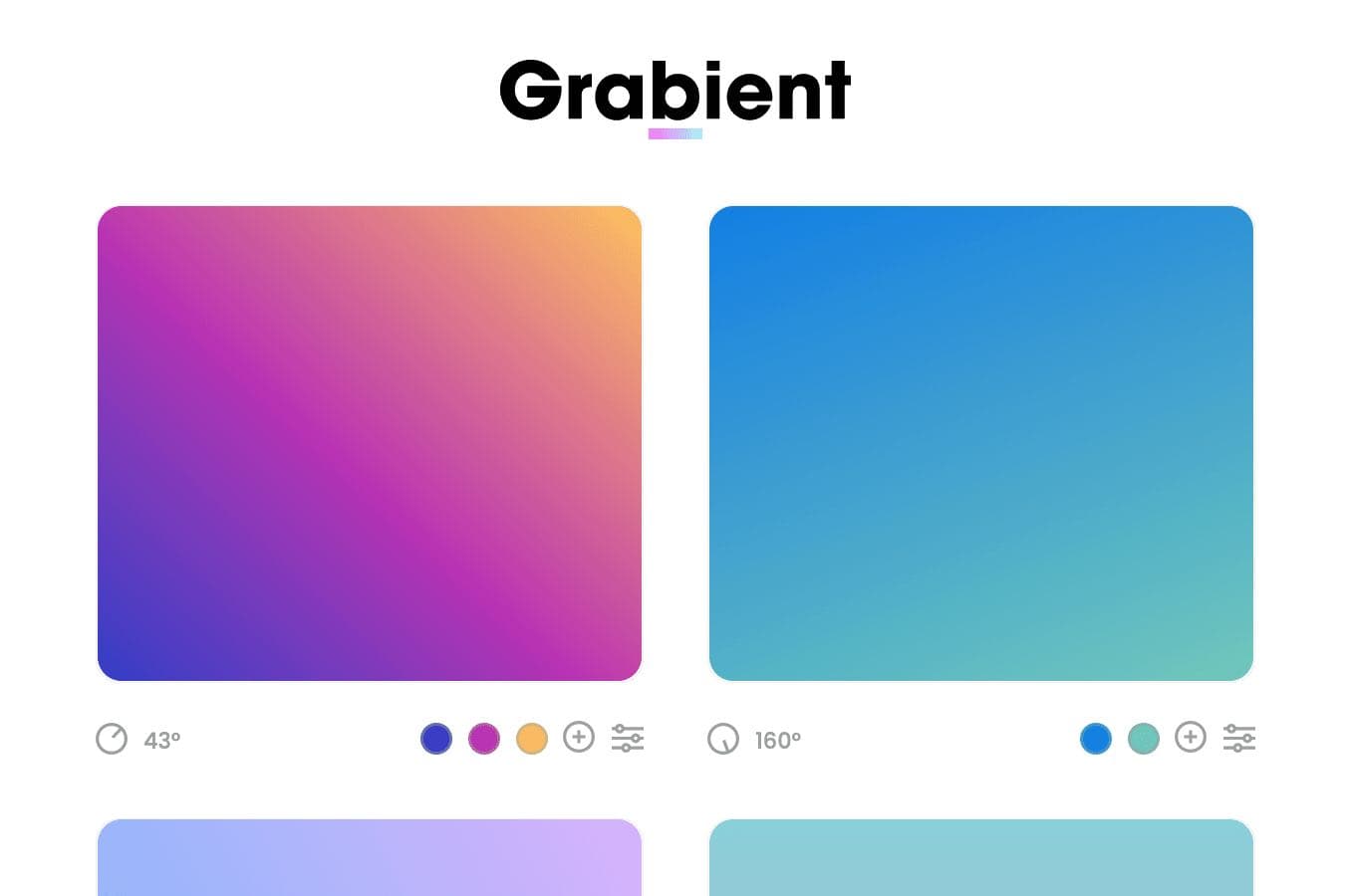 Grabient gradient examples